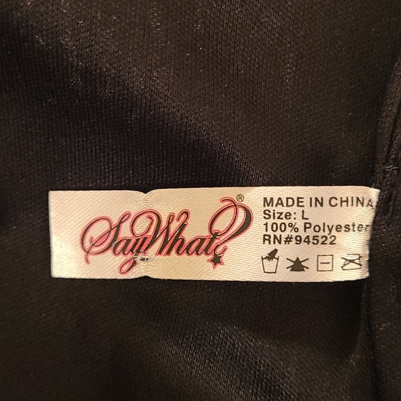 SAMPLE Say What Black Sequin Corset - Picture 9 of 10